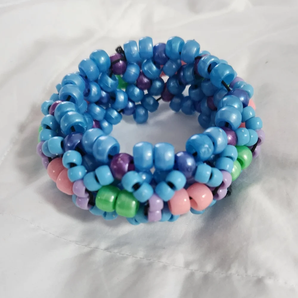 Kandi mini rotator cuff, reversible blue 🩷💙 - Picture 1 of 7